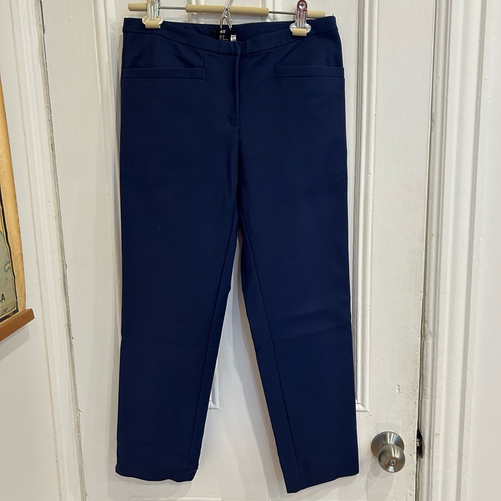Classic navy trousers super stretch material